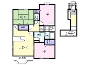 グラディートⅠの物件間取画像